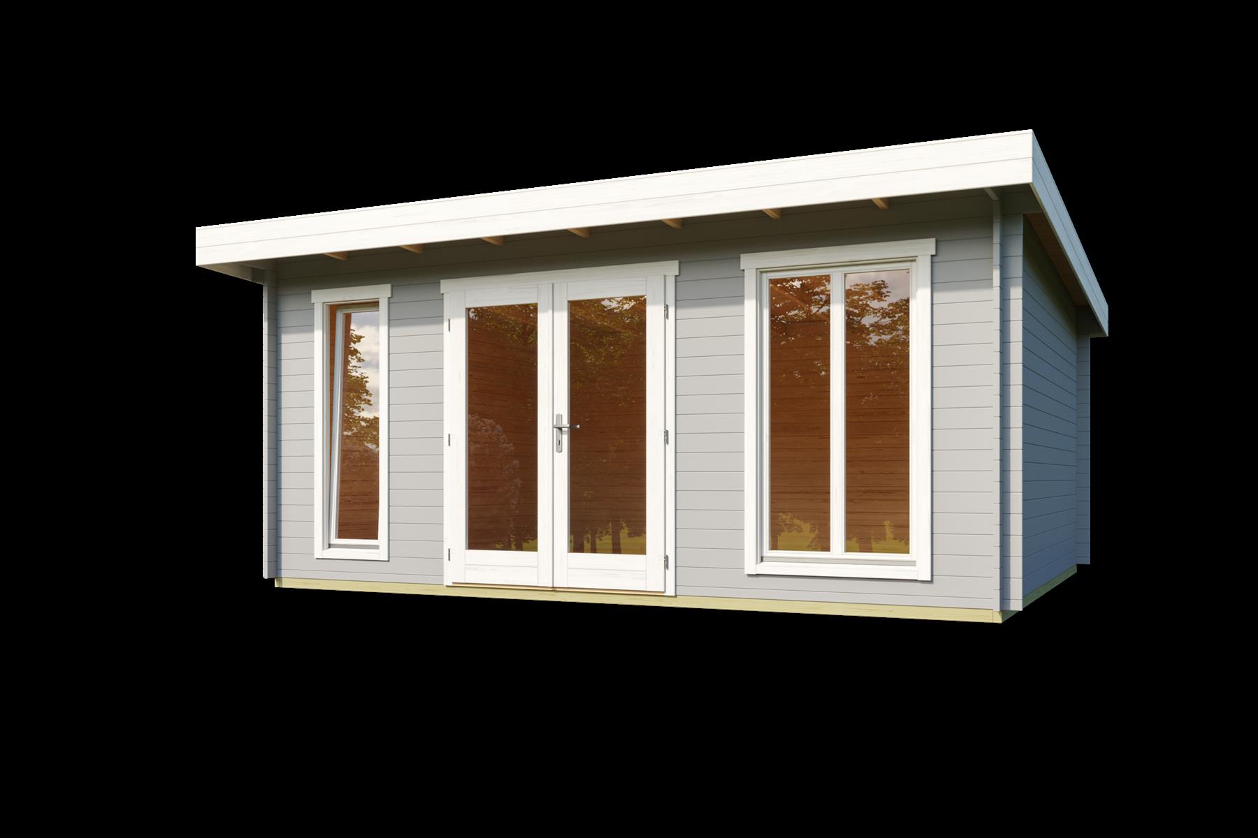 Lasita Maja Dorset 3 Gartenhaus Blockhaus 34 mm, 500 x 390, Lichtgrau Lasita Maja Dorset 3 Gartenhaus Blockhaus 34 mm, 500 x 390, Lichtgrau