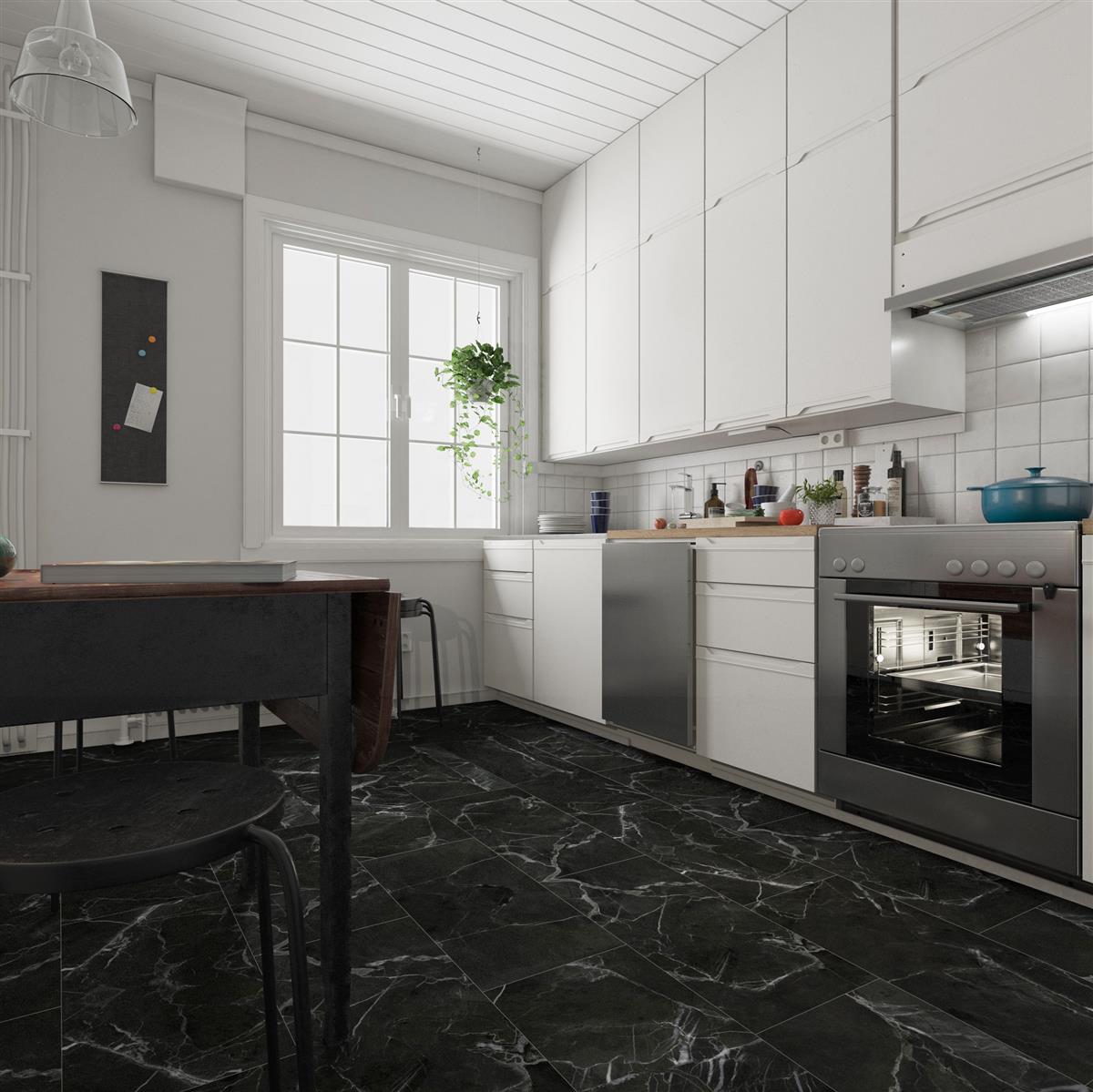 CHECK one Fliese Vinylboden, Designboden Klick-Vinyl - inkl. Trittschall 2142 Alma Marmor CHECK one Fliese Vinylboden, Designboden Klick-Vinyl - inkl. Trittschall 2142 Alma Marmor