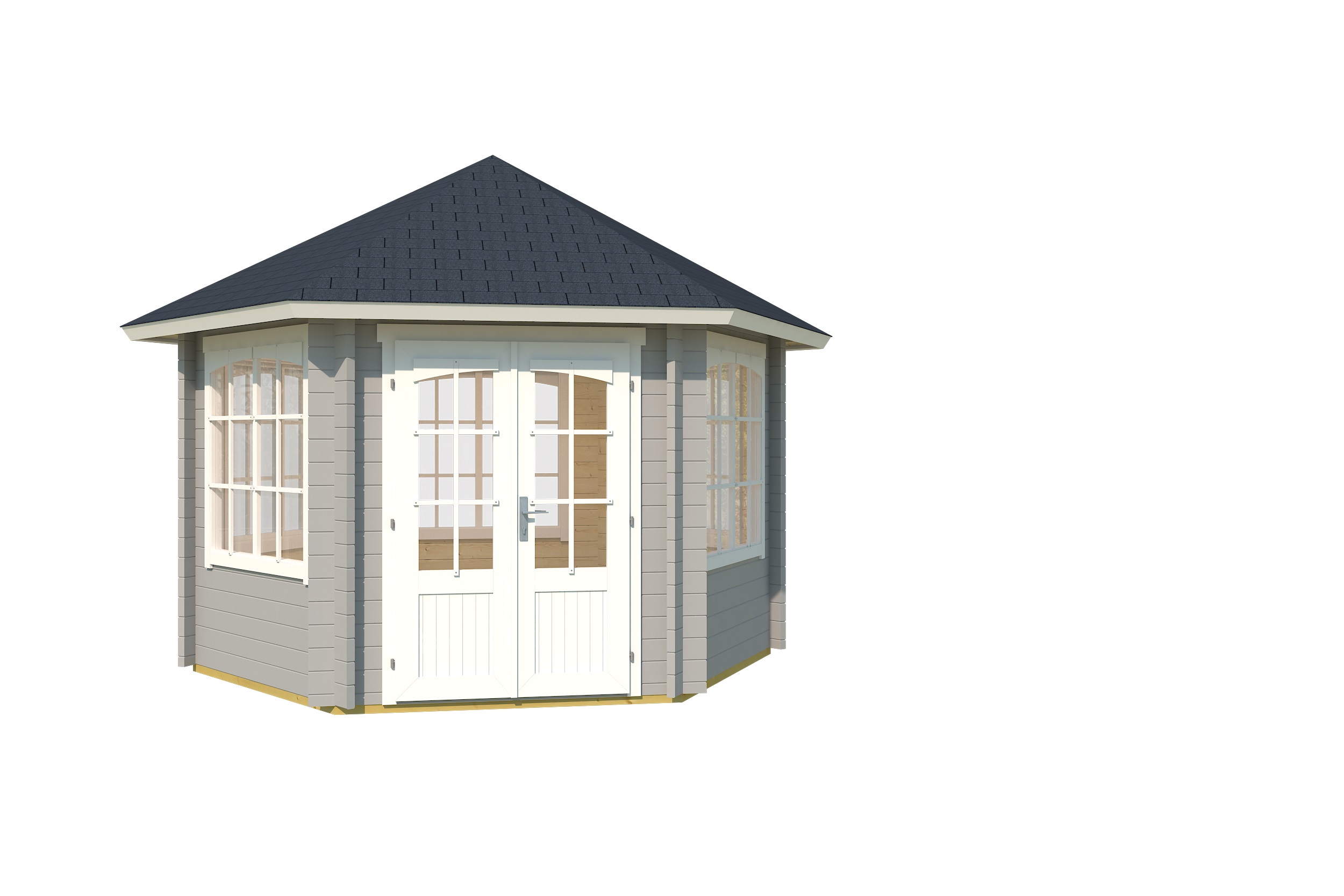 Lasita Maja Ilmenau Pavillion 44 mm, 350 x 303, Lichtgrau Lasita Maja Ilmenau Pavillion 44 mm, 350 x 303, Lichtgrau