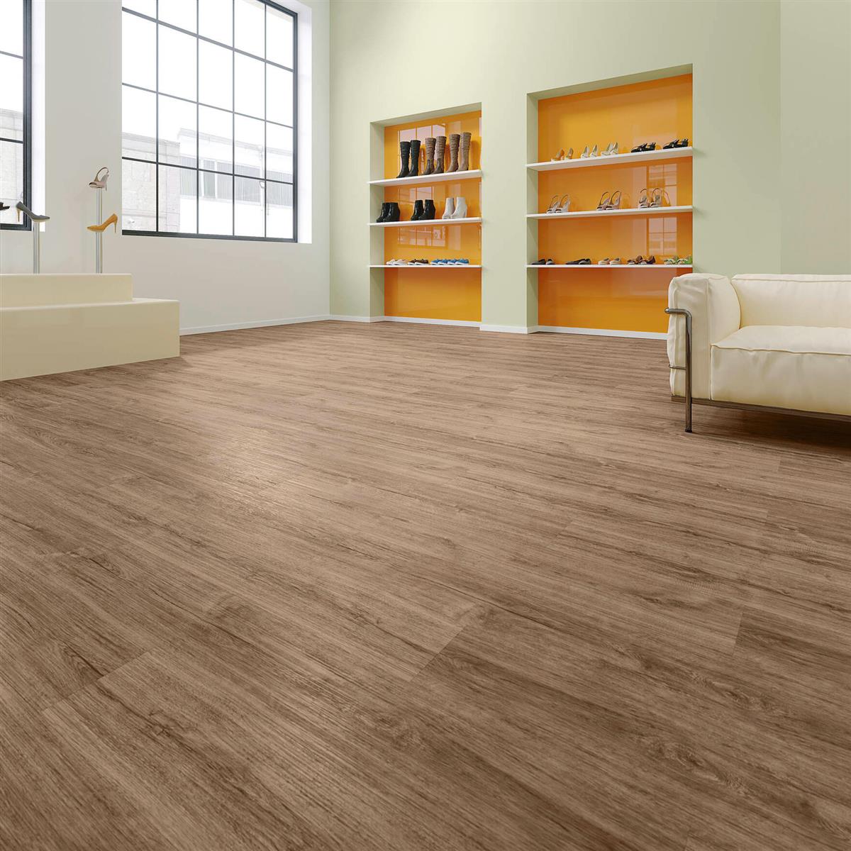 Klebevinyl JOKA Designböden 555 | 5204 Brown Cracked Oak Klebevinyl JOKA Designböden 555 | 5204 Brown Cracked Oak