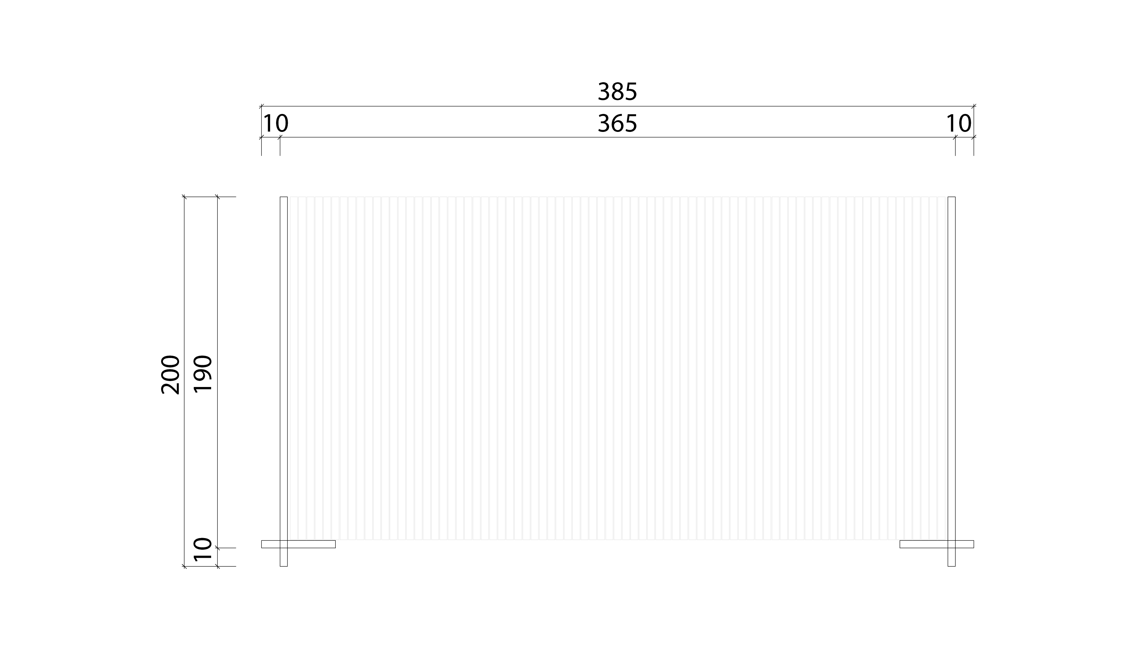 Lasita Maja Caroline Terrasse mit Geländer 40 mm, 365 x 200, Schwedenrot Lasita Maja Caroline Terrasse mit Geländer 40 mm, 365 x 200, Schwedenrot