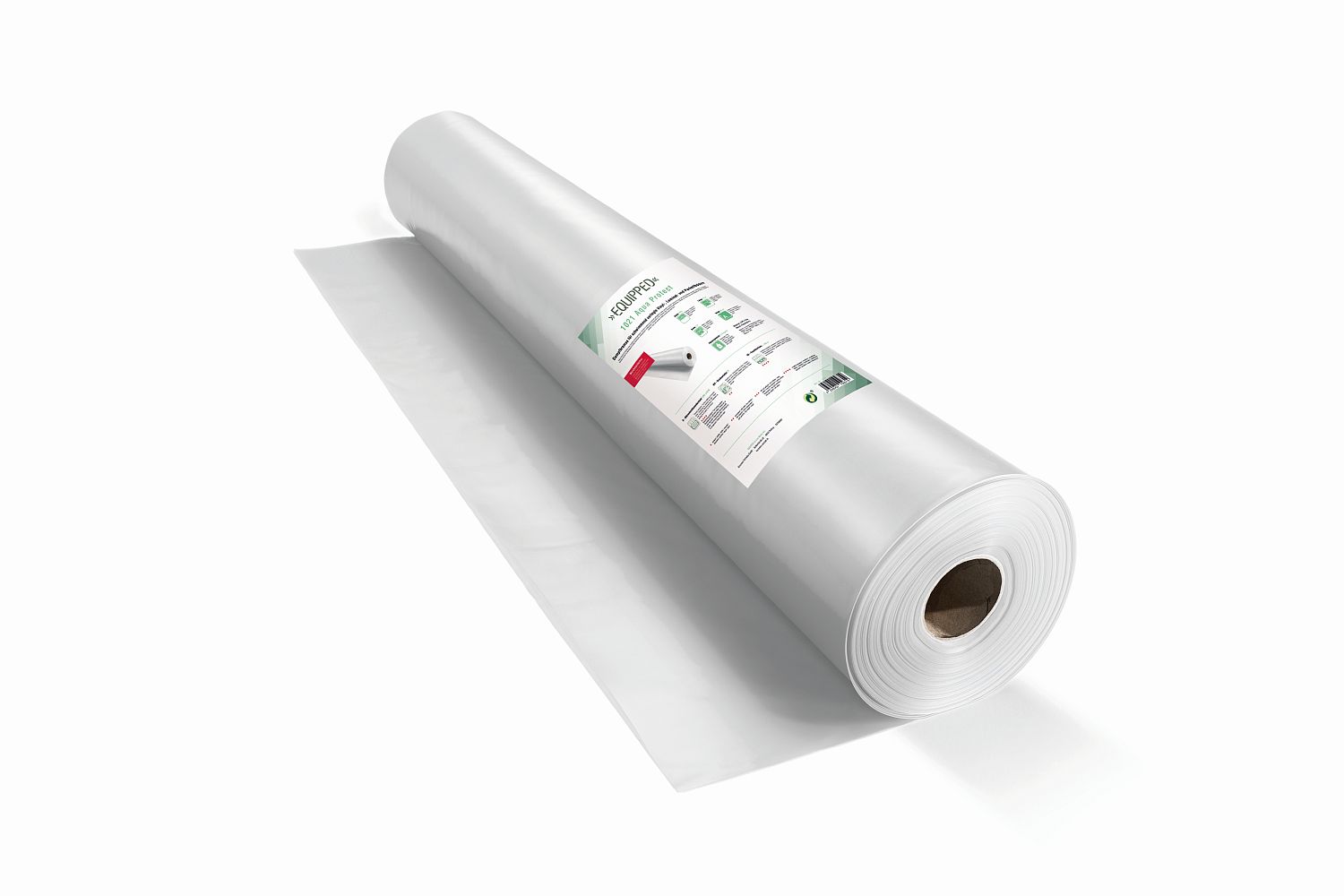 EQUIPPED 1021 Aqua Protect (120 mµ) - 30m²/Rolle - Breite 1m - für Vinyl/Laminat EQUIPPED 1021 Aqua Protect (120 mµ) - 30m²/Rolle - Breite 1m - für Vinyl/Laminat
