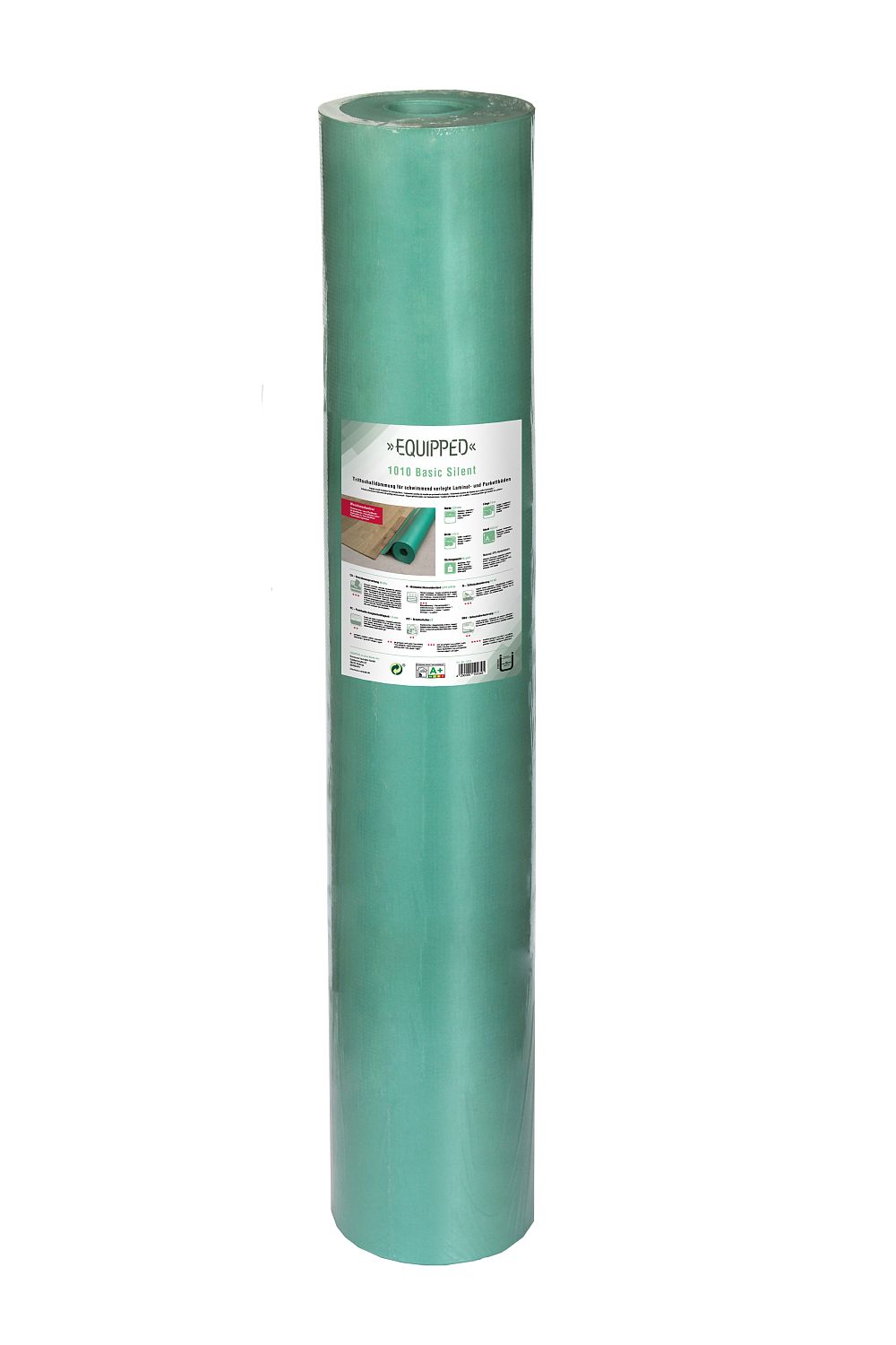 EQUIPPED 1010 XPS Basic Silent (2mm) - 16.5m²/Rolle - Breite 1.1m - für Laminat EQUIPPED 1010 XPS Basic Silent (2mm) - 16.5m²/Rolle - Breite 1.1m - für Laminat