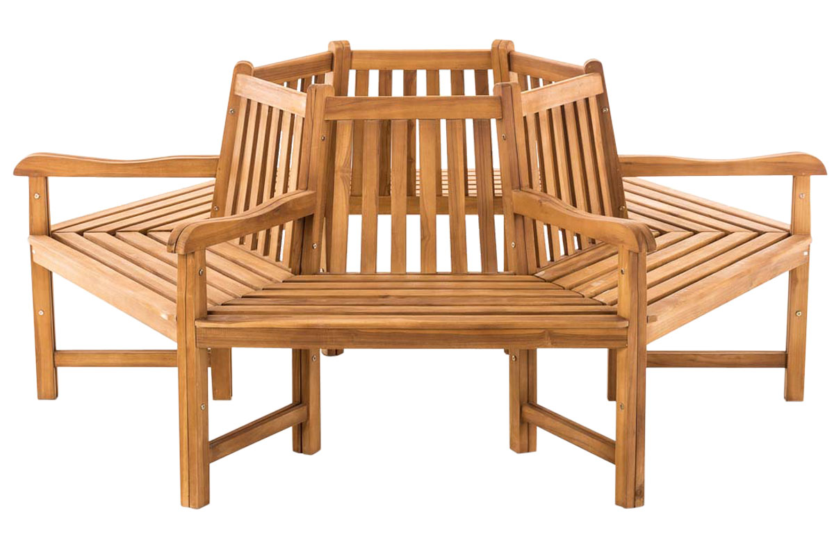 Baumbank Sonja mit Armlehnen 200 cm Baumbank Sonja mit Armlehnen 200 cm