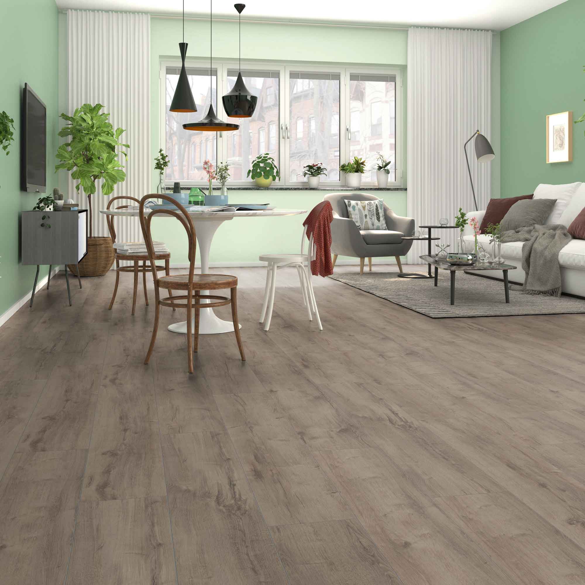 JANGAL Laminat, Laminatboden Bodenbelag 8mm National Park Line 8201 Zion Oak JANGAL Laminat, Laminatboden Bodenbelag 8mm National Park Line 8201 Zion Oak