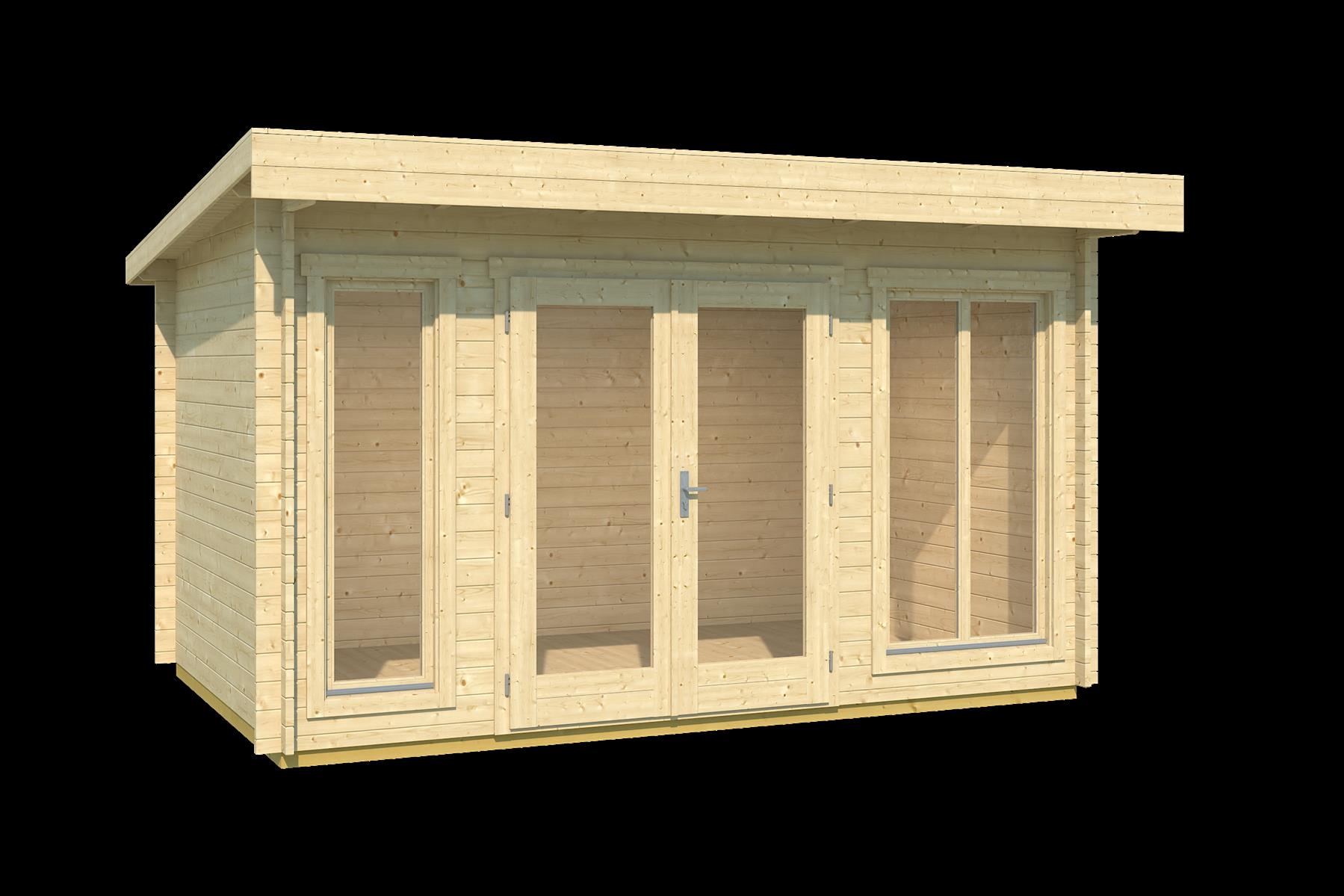Lasita Maja Dorset 1 Gartenhaus Blockhaus 34 mm, 390 x 250, Naturbelassen Lasita Maja Dorset 1 Gartenhaus Blockhaus 34 mm, 390 x 250, Naturbelassen