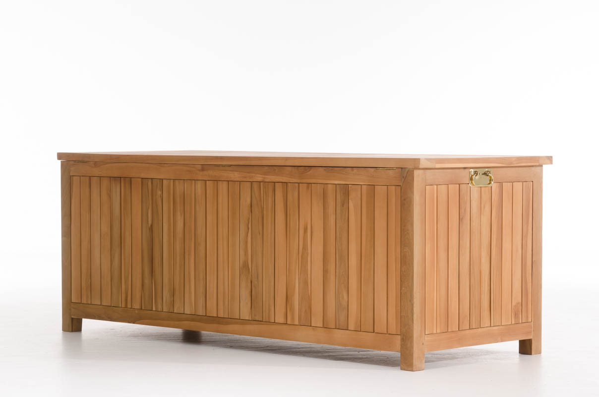 Teak Gartenbox Odessa 140X77X63