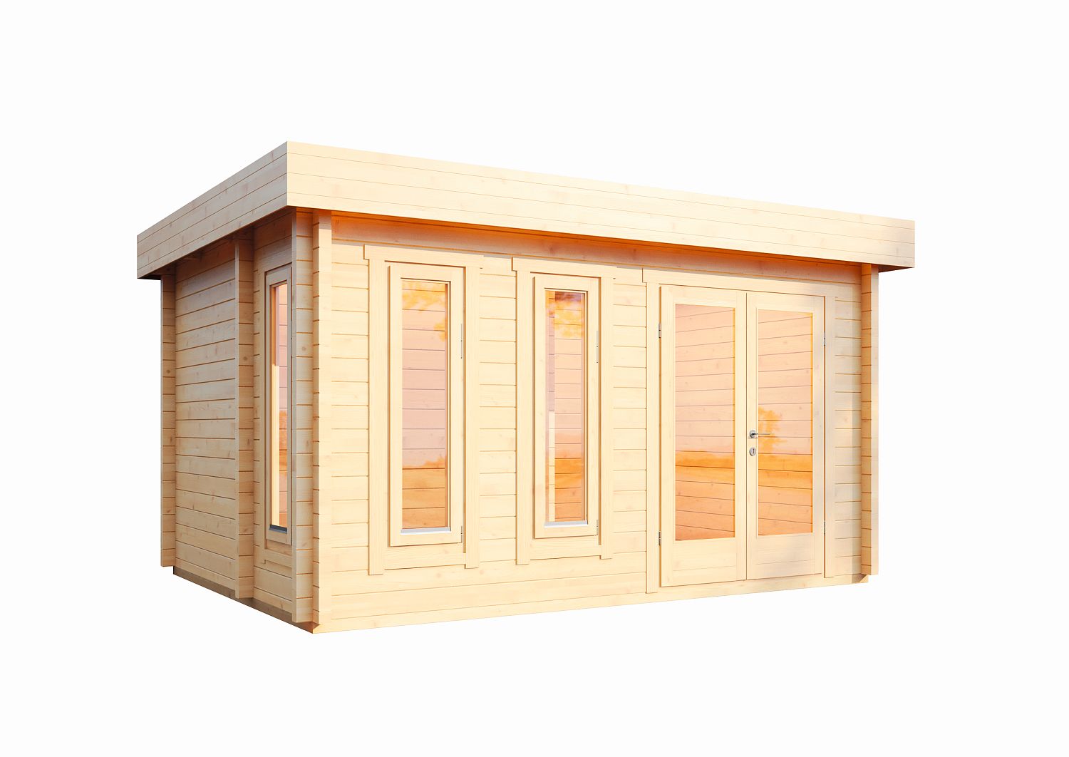 Wolff Finnhaus Gartensauna Simone 4432 70 - 440 x 320