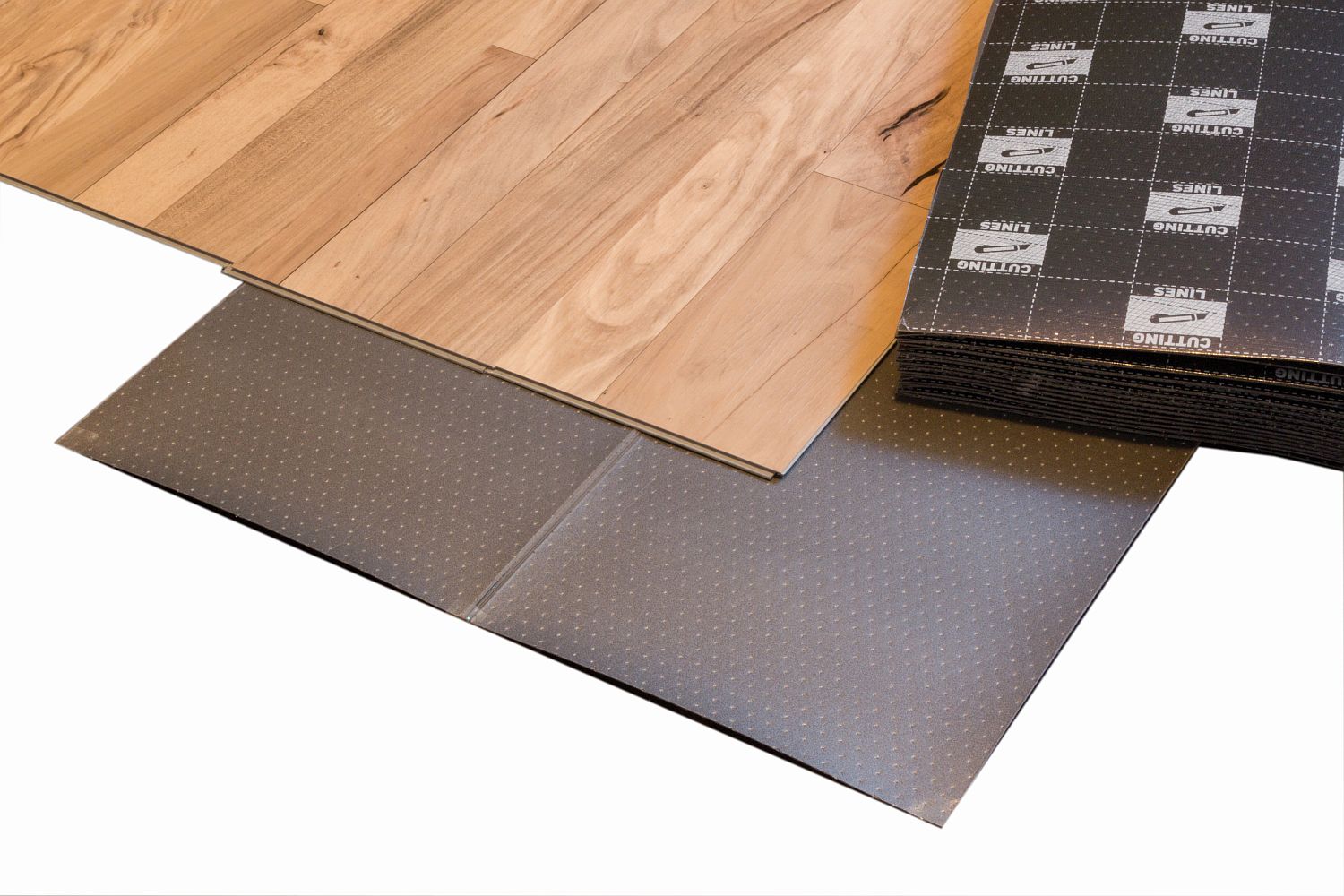 EQUIPPED 1012 Pro Sound (1mm) - 10m²/VPE - Maße 1.18 x 8.5m - Unterlage / Trittschalldämmung für Vinyl EQUIPPED 1012 Pro Sound (1mm) - 10m²/VPE - Maße 1.18 x 8.5m - Unterlage / Trittschalldämmung für Vinyl