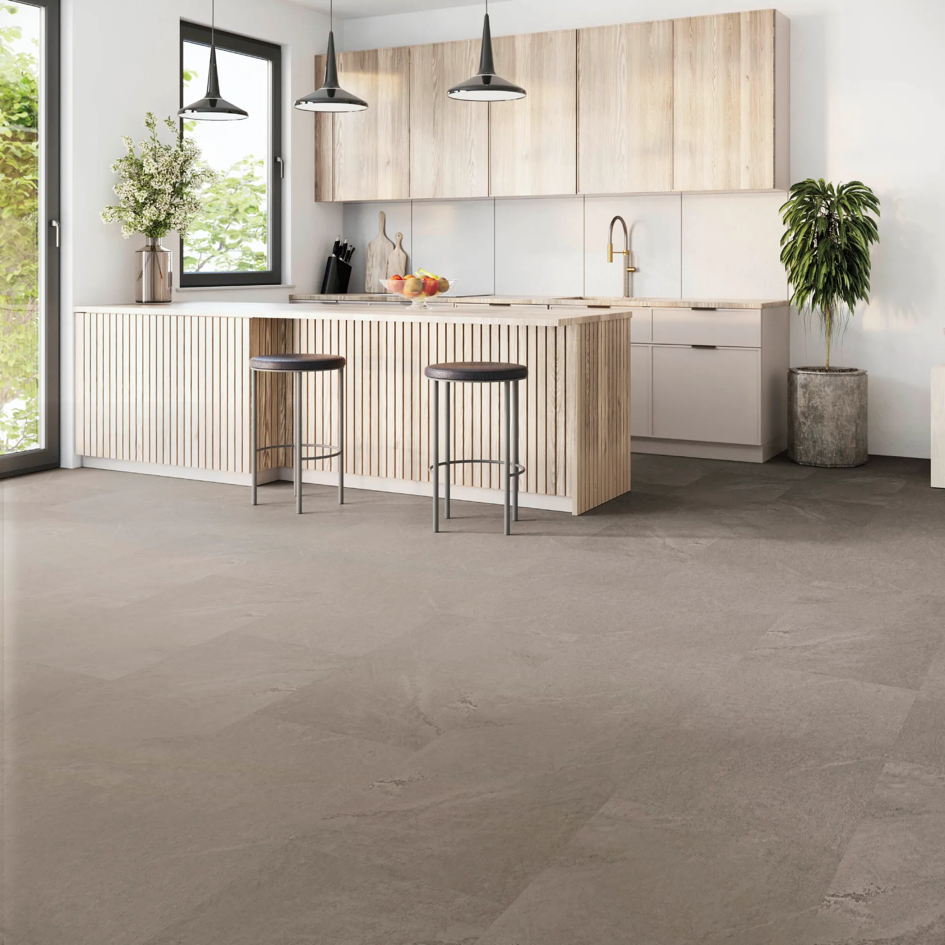 Klebevinyl JOKA Designböden 340 | 2885 Classic Concrete Klebevinyl JOKA Designböden 340 | 2885 Classic Concrete