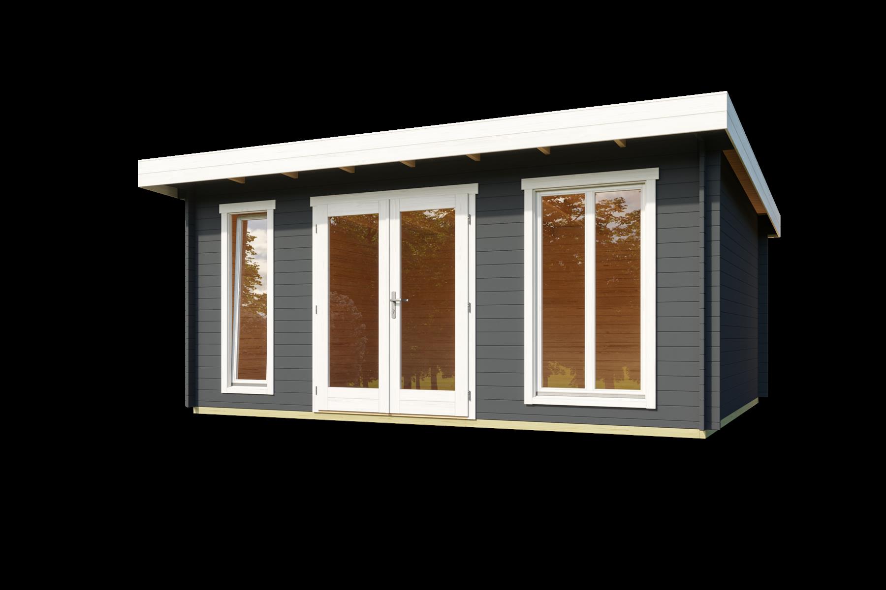 Lasita Maja Dorset 3 Gartenhaus Blockhaus 34 mm, 500 x 390, Carbongrau Lasita Maja Dorset 3 Gartenhaus Blockhaus 34 mm, 500 x 390, Carbongrau