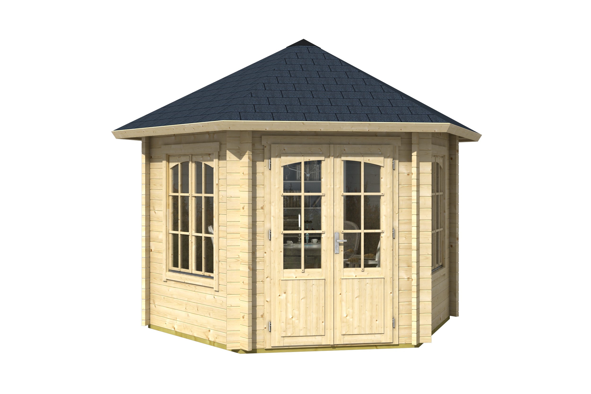 Lasita Maja Rivera 44 Pavillion 44 mm, 350 x 303, Naturbelassen Lasita Maja Rivera 44 Pavillion 44 mm, 350 x 303, Naturbelassen