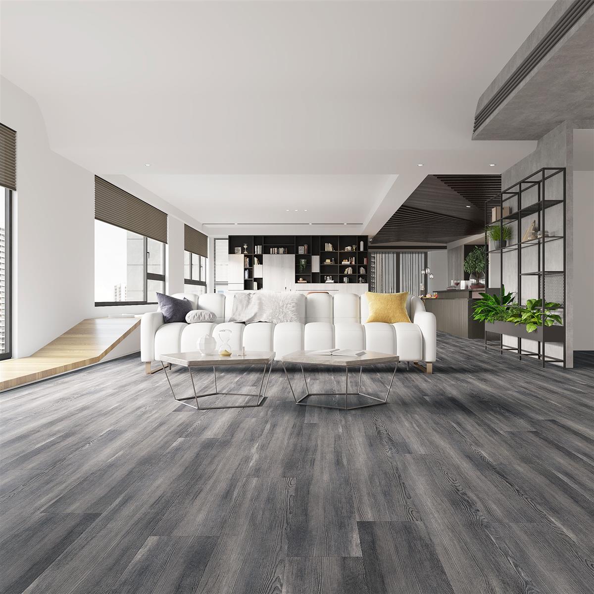 Klebevinyl DECOTEC Premium Vinylboden | Grey Pine