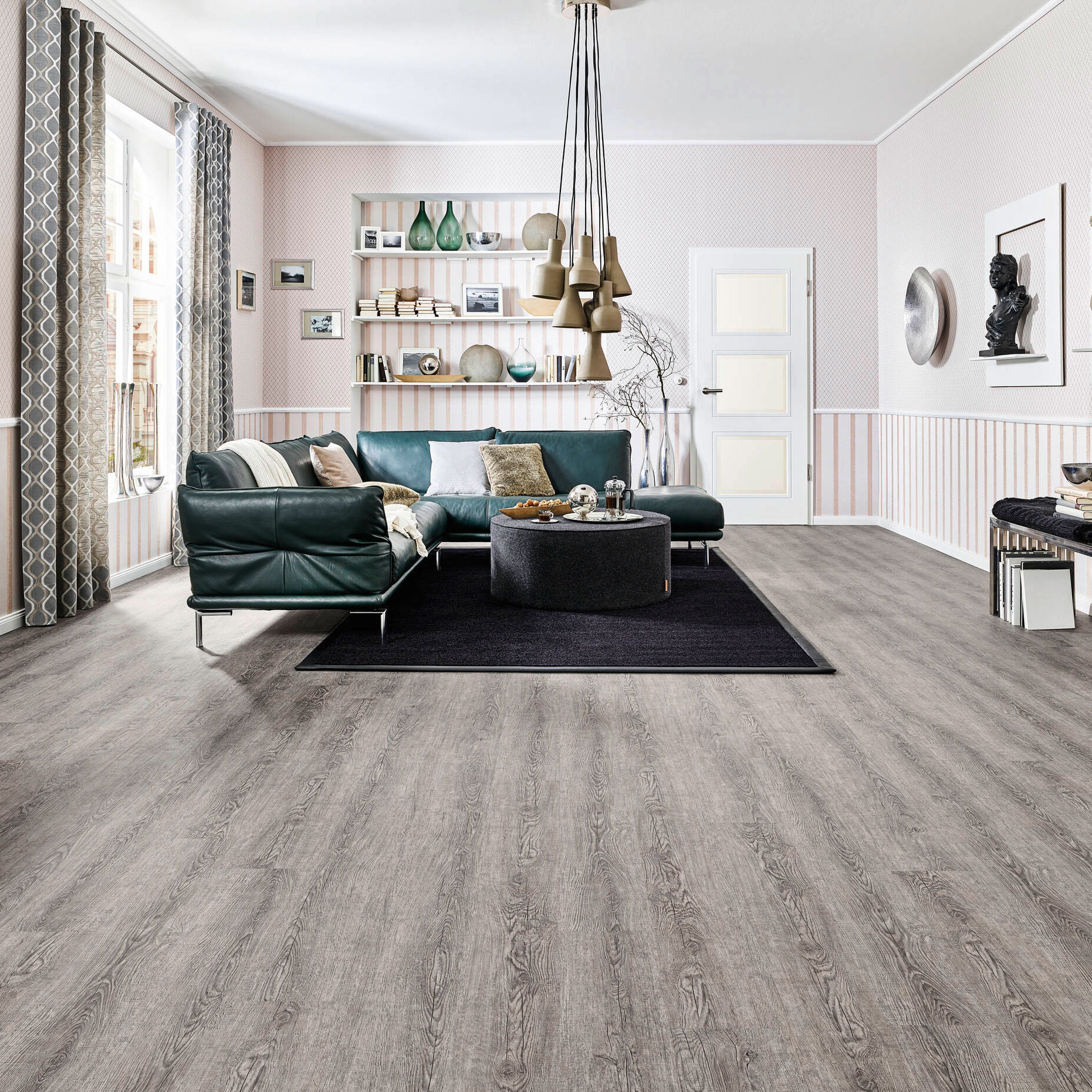 JOKA Classic 340 Klebe-Vinyl Vinylboden, Designboden / 2840 Old Grey Oak