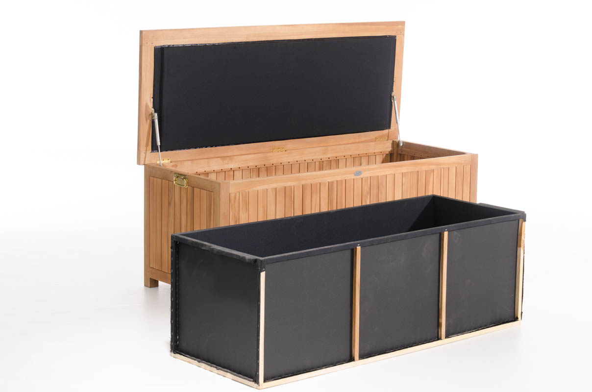 Teak Gartenbox Odessa 140X77X63