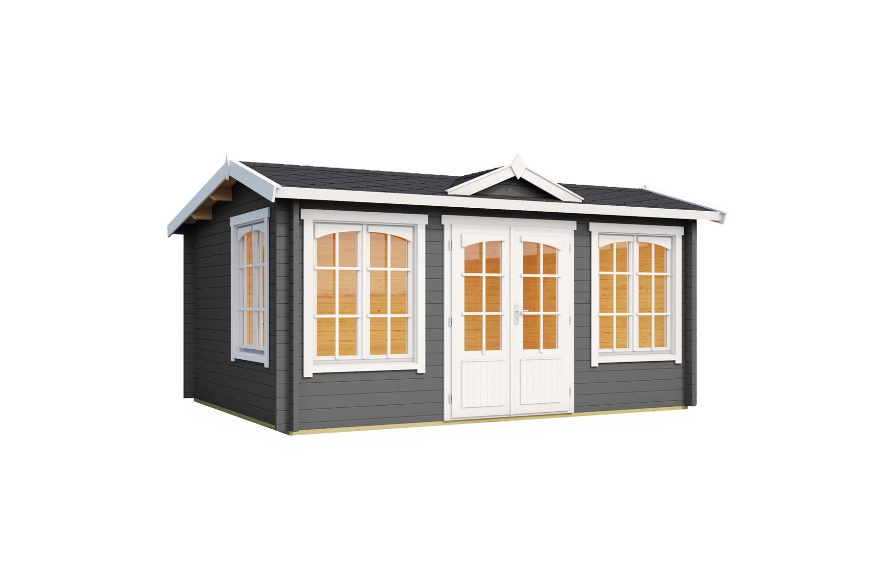 Lasita Maja Windsor 44 Gartenhaus Blockhaus 44 mm, 400 x 300, Carbongrau Lasita Maja Windsor 44 Gartenhaus Blockhaus 44 mm, 400 x 300, Carbongrau