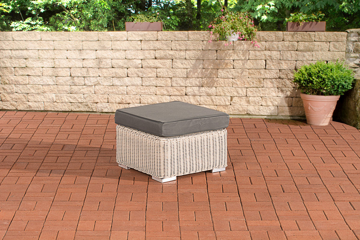 Hocker Bilbao / Madeira Eisengrau Hocker Bilbao / Madeira Eisengrau