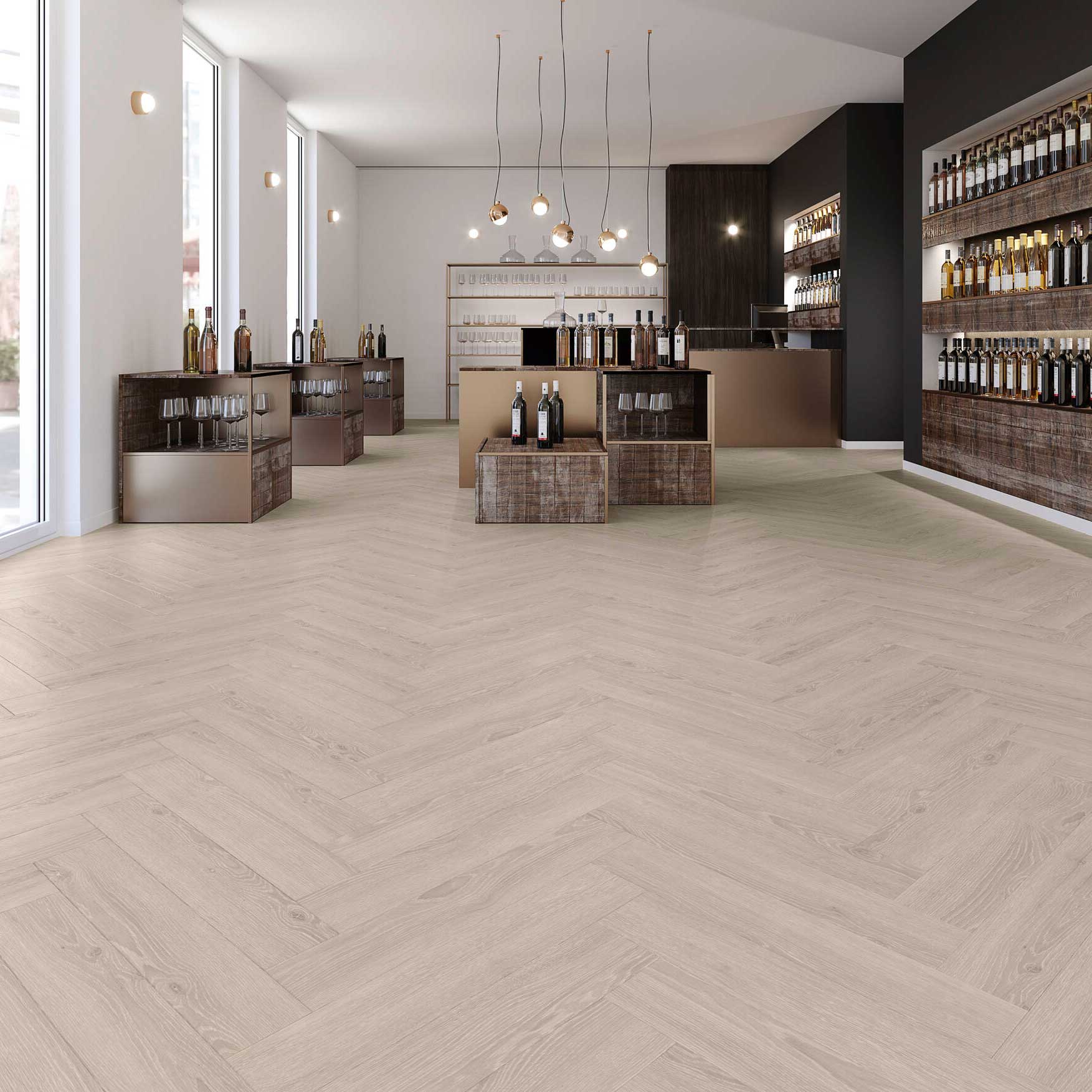 Klebevinyl JOKA Designböden Cycle 555 | 5383 Perfect Grey Oak Klebevinyl JOKA Designböden Cycle 555 | 5383 Perfect Grey Oak