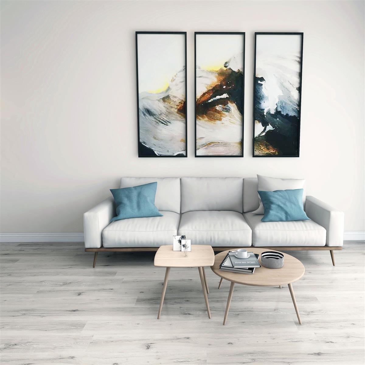 Klick-Vinyl inkl. Trittschall CHECK one Diele | 2430 Varrel Eiche Klick-Vinyl inkl. Trittschall CHECK one Diele | 2430 Varrel Eiche