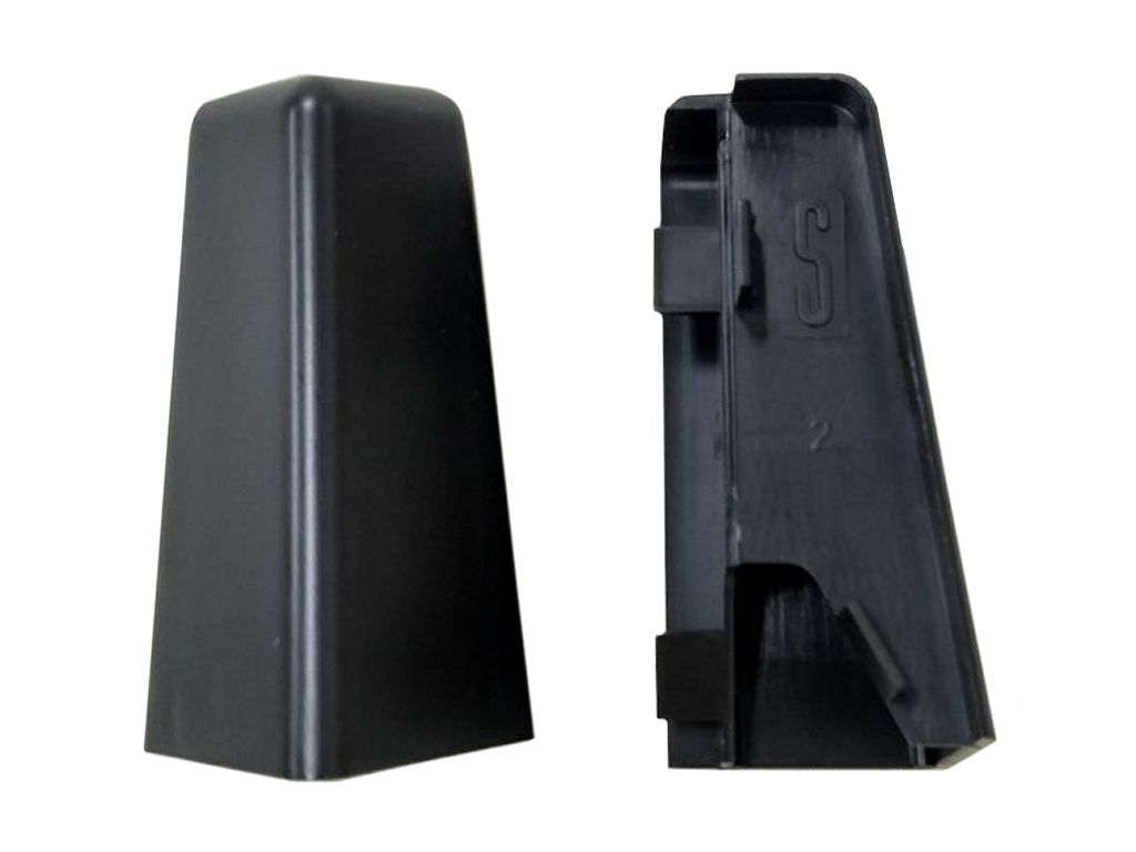 Equipped 1214 Außenecke Schwarz 58mm Equipped 1214 Außenecke Schwarz 58mm