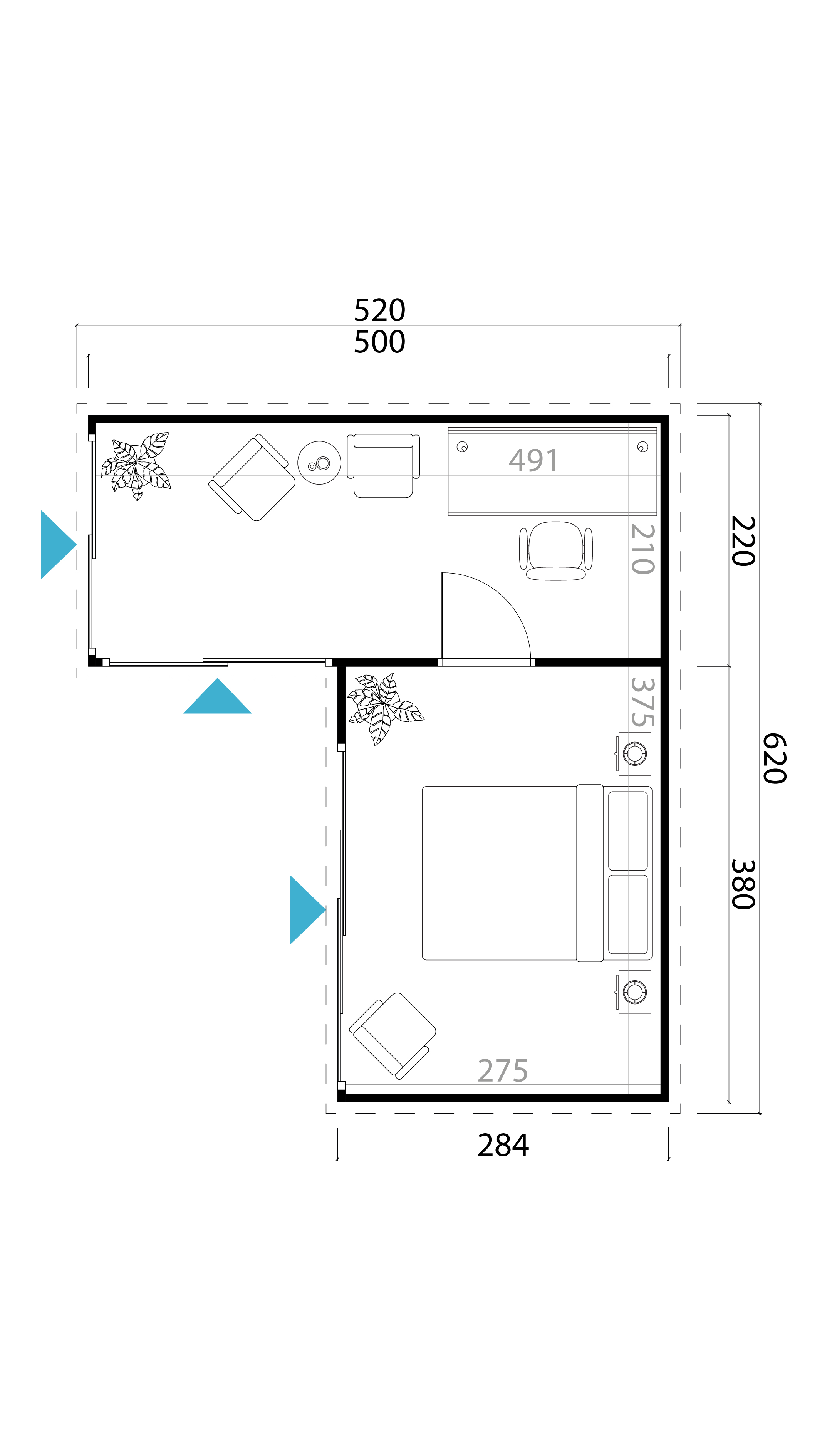 Lasita Maja Domeo 11 Set Gartenhaus Blockhaus 44 mm, L-Förmig, Fundamentmass 595x500, Carbongrau Lasita Maja Domeo 11 Set Gartenhaus Blockhaus 44 mm, L-Förmig, Fundamentmass 595x500, Carbongrau