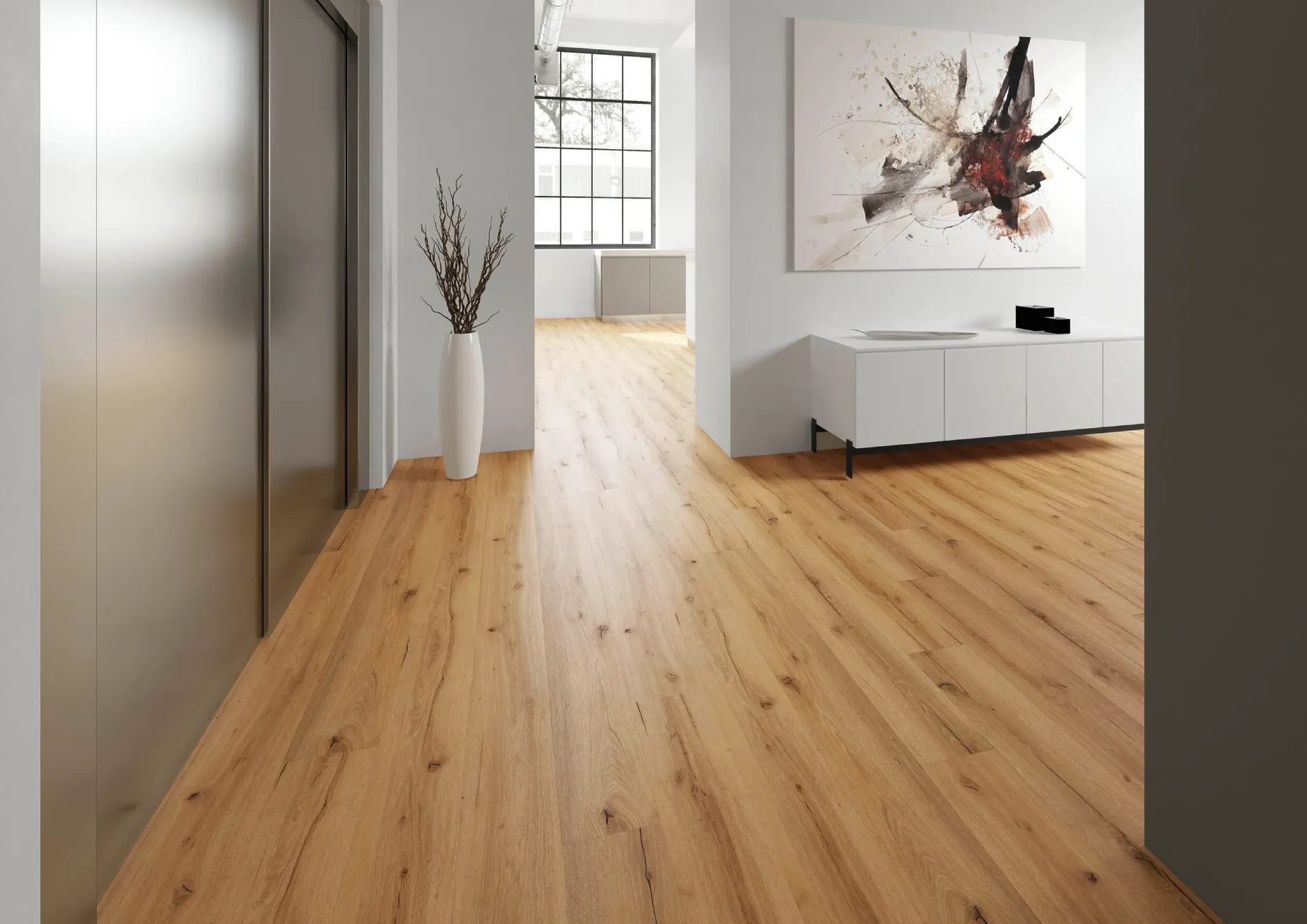 Klebevinyl JOKA Designböden 340 | 2870 Chalet Oak Black Klebevinyl JOKA Designböden 340 | 2870 Chalet Oak Black