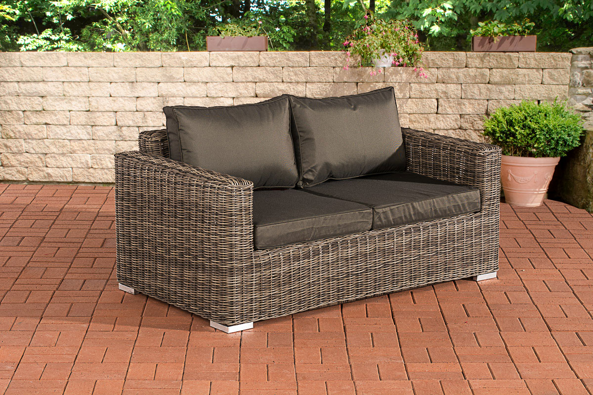 2er-Sofa Bilbao / Madeira Anthrazit 2er-Sofa Bilbao / Madeira Anthrazit