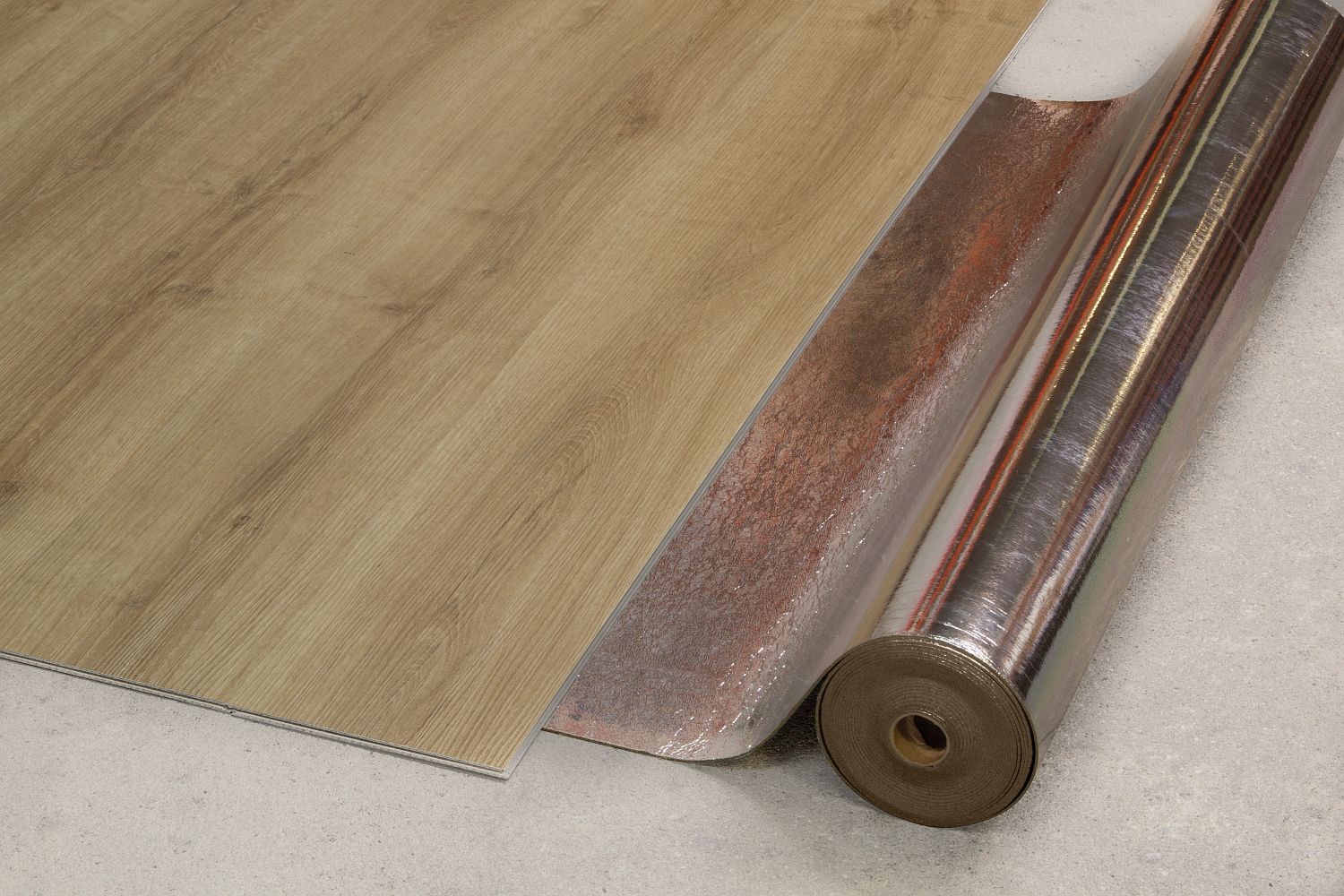 EQUIPPED 1006 Premium Sound (1.8mm) - 8.5m²/Rolle - Breite - 1m - Unterlage / Trittschalldämmung für Laminat EQUIPPED 1006 Premium Sound (1.8mm) - 8.5m²/Rolle - Breite - 1m - Unterlage / Trittschalldämmung für Laminat