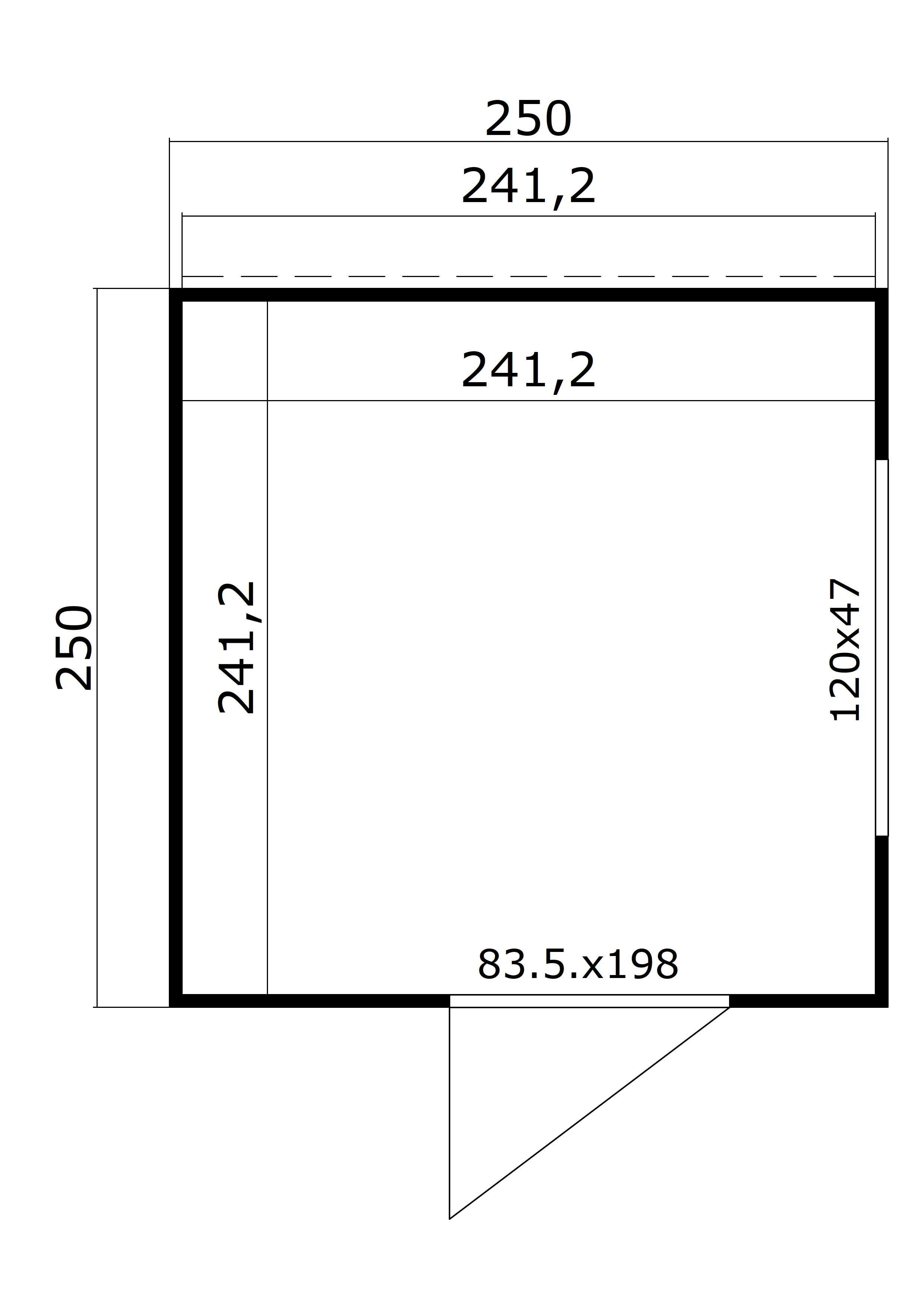 Lasita Maja Sardinia 1 Set Gartenhaus Blockhaus 44 mm, 250x250, Schwedenrot Lasita Maja Sardinia 1 Set Gartenhaus Blockhaus 44 mm, 250x250, Schwedenrot