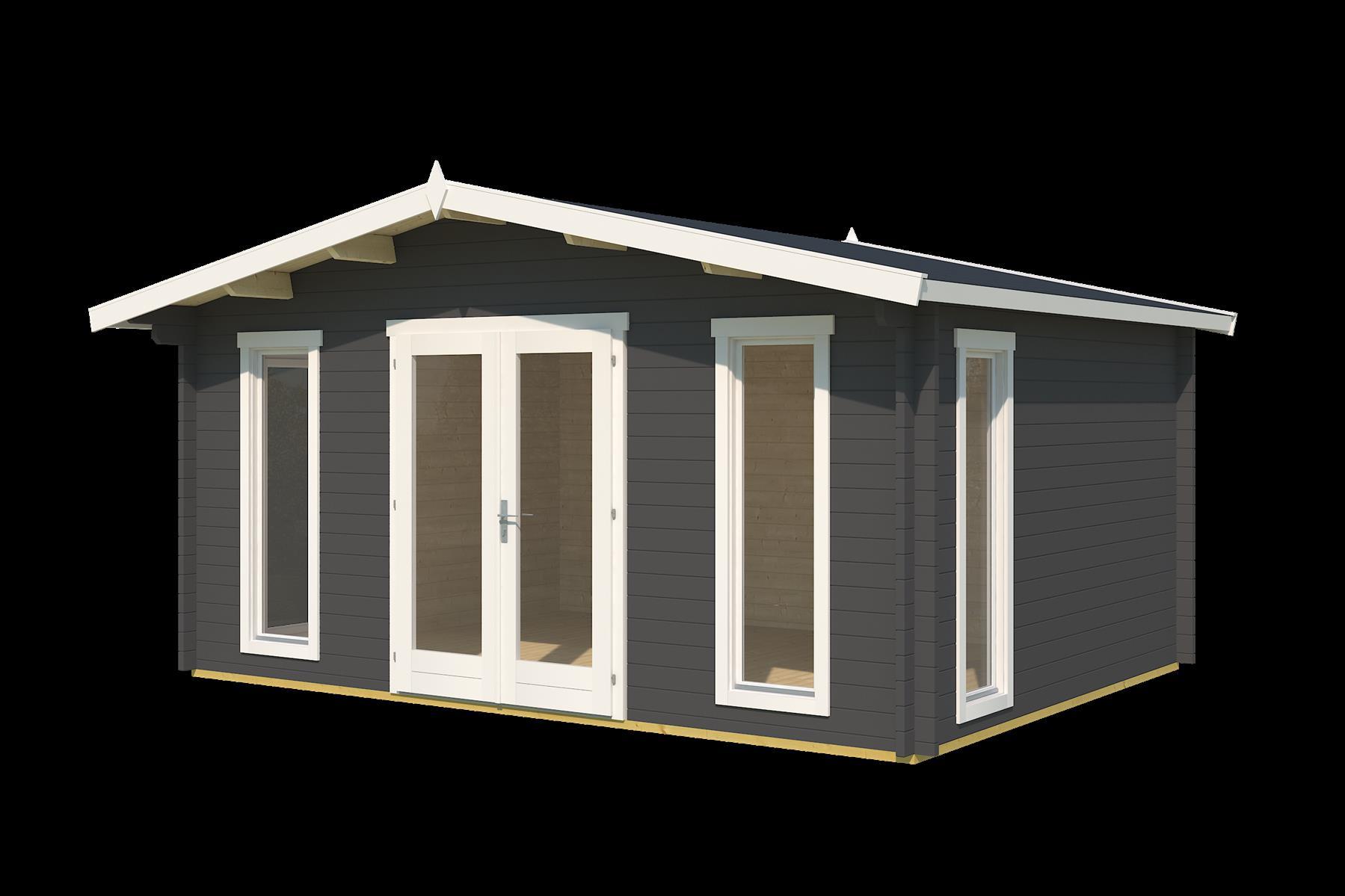 Lasita Maja Elgin 44 Set Silber Gartenhaus Blockhaus 44 mm, 480 x 360, Carbongrau Lasita Maja Elgin 44 Set Silber Gartenhaus Blockhaus 44 mm, 480 x 360, Carbongrau