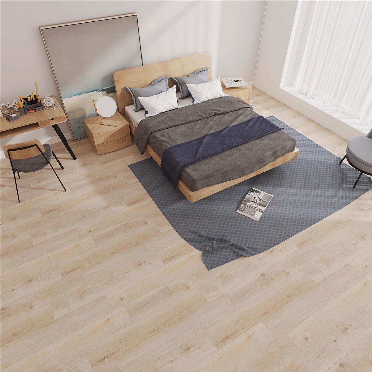 Klick-Vinyl inkl. Trittschall CHECK one Diele | 2438 Ziesar Eiche Klick-Vinyl inkl. Trittschall CHECK one Diele | 2438 Ziesar Eiche