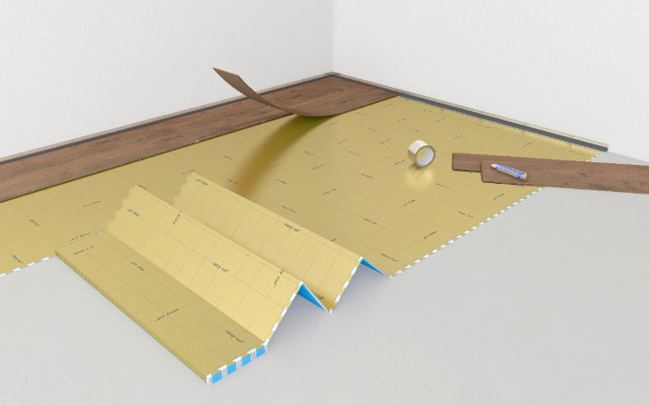 JK139+ NEU Silent Design Unterlage 1,5mm mit Anti-Rutsch Oberfläche mit AluTape 8,500x 120,0x 1,5 JK139+ NEU Silent Design Unterlage 1,5mm mit Anti-Rutsch Oberfläche mit AluTape 8,500x 120,0x 1,5