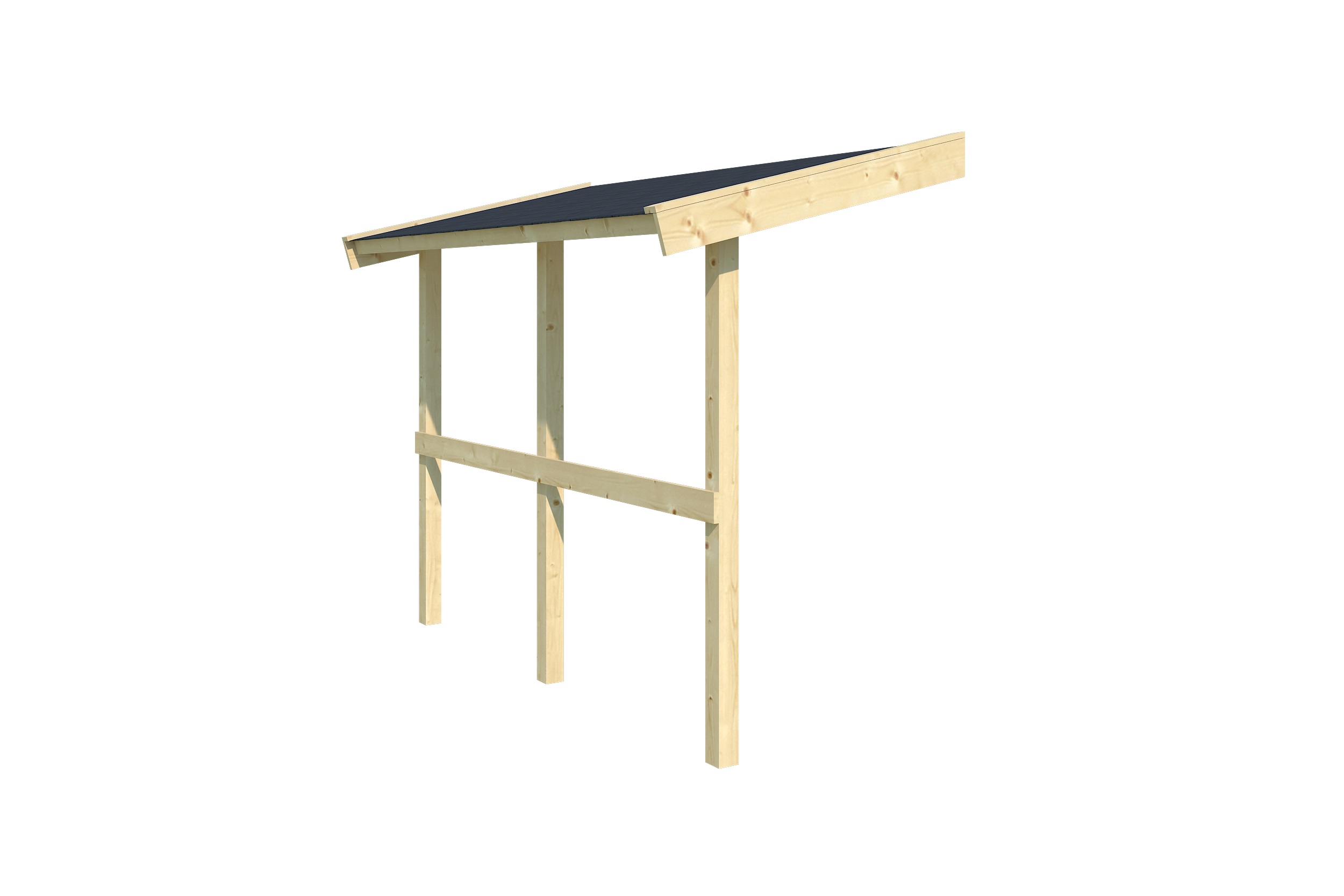 Lasita Maja Schleppdach 90 X 240 Schleppdach 28 mm, 2200x900, Naturbelassen Lasita Maja Schleppdach 90 X 240 Schleppdach 28 mm, 2200x900, Naturbelassen