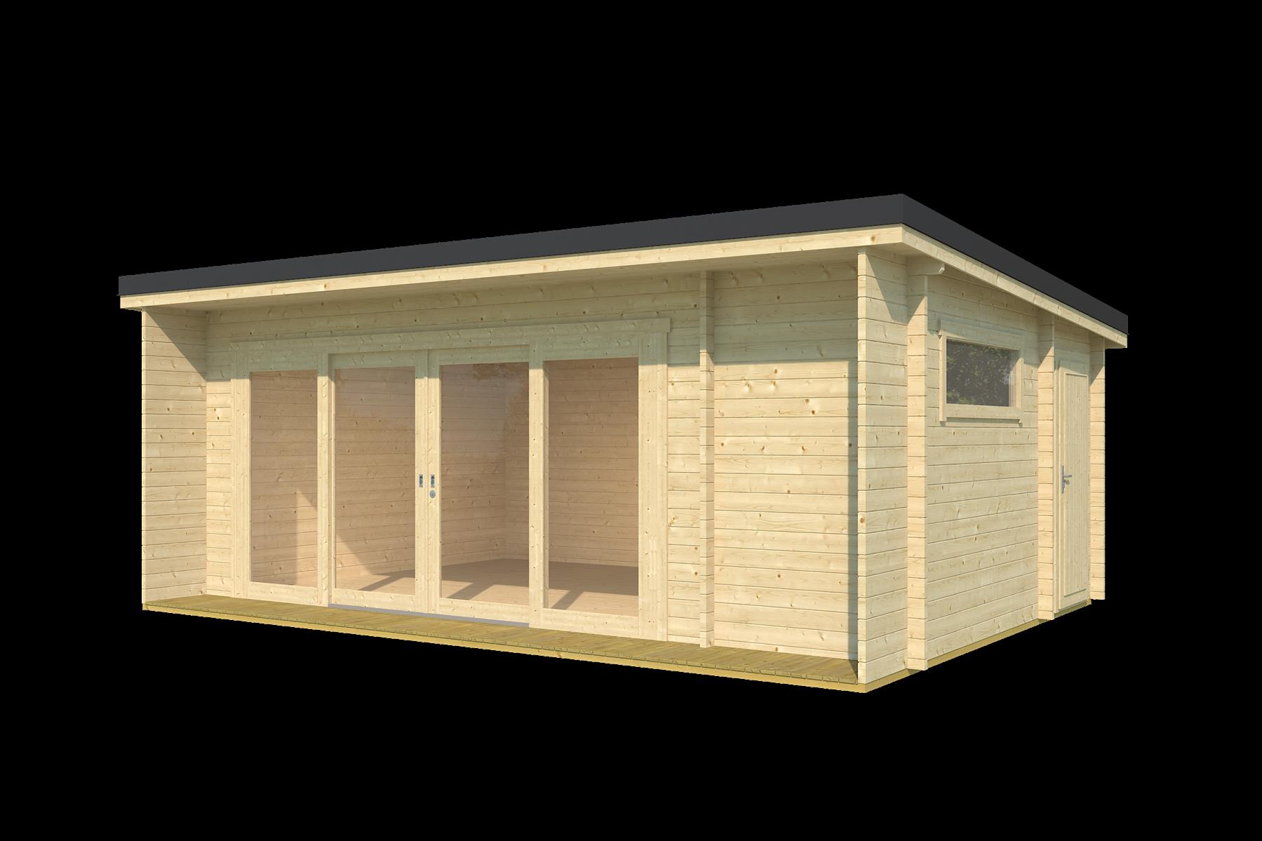 Lasita Maja Java Gartenhaus Blockhaus 44 mm 3-Raum, 608 x 390, Naturbelassen Lasita Maja Java Gartenhaus Blockhaus 44 mm 3-Raum, 608 x 390, Naturbelassen