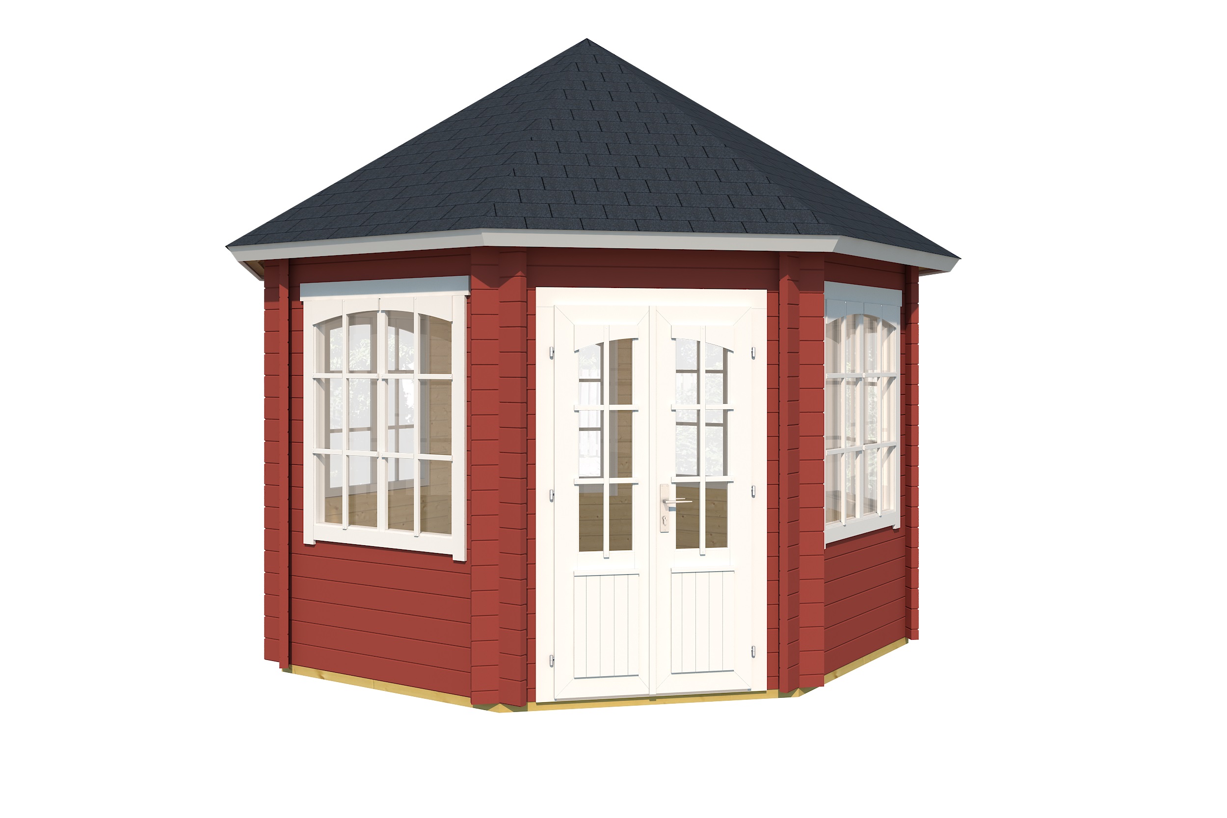 Lasita Maja Jamaica Pavillion 44 mm, 347 x 347, Schwedenrot Lasita Maja Jamaica Pavillion 44 mm, 347 x 347, Schwedenrot