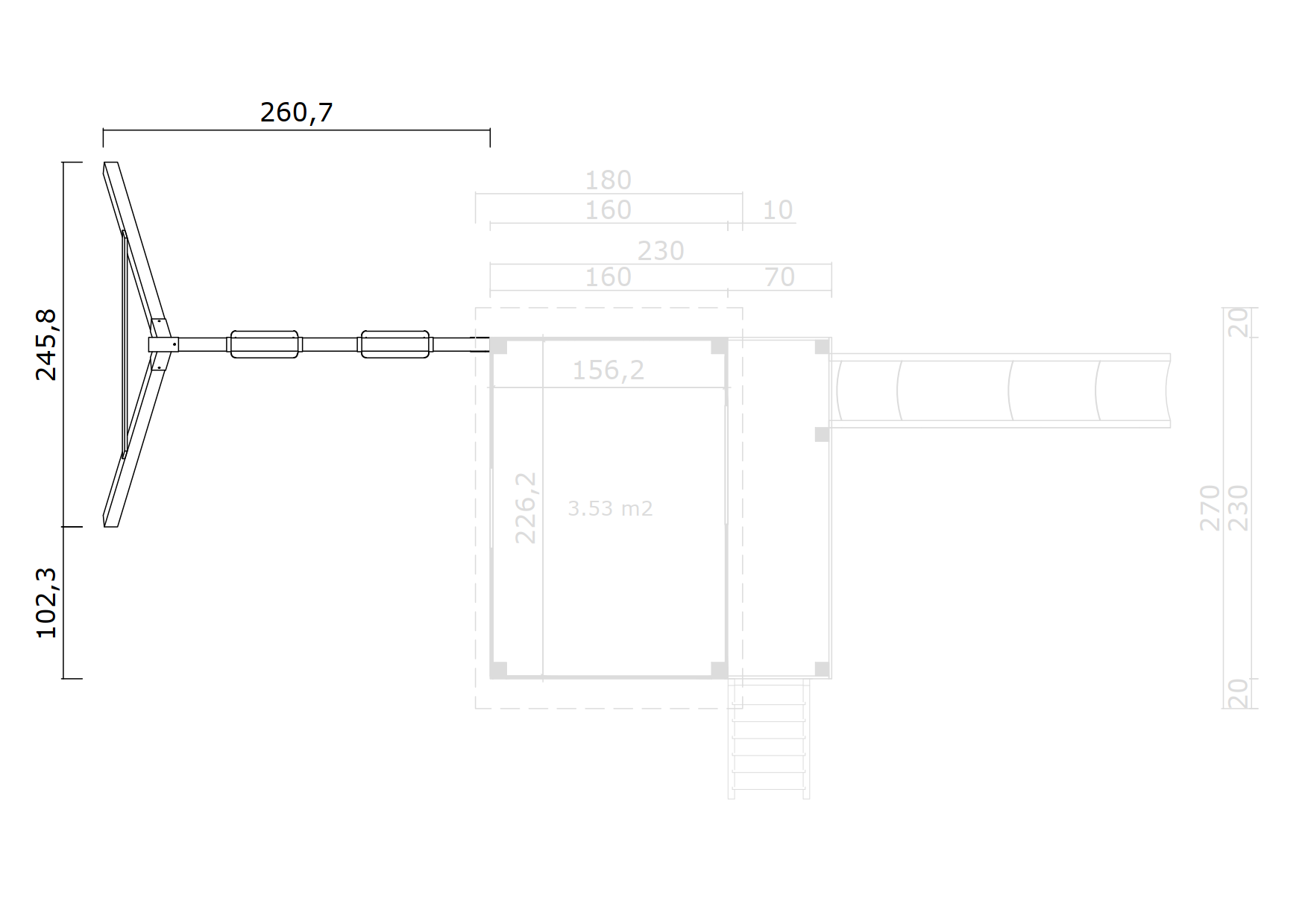Lasita Maja Tivoli Schauckel-Set Zubehör / Schaukel-set inkl. Pfosten und 2 x Schaukel in rot für Tivoli 1, Naturbelassen Lasita Maja Tivoli Schauckel-Set Zubehör / Schaukel-set inkl. Pfosten und 2 x Schaukel in rot für Tivoli 1, Naturbelassen