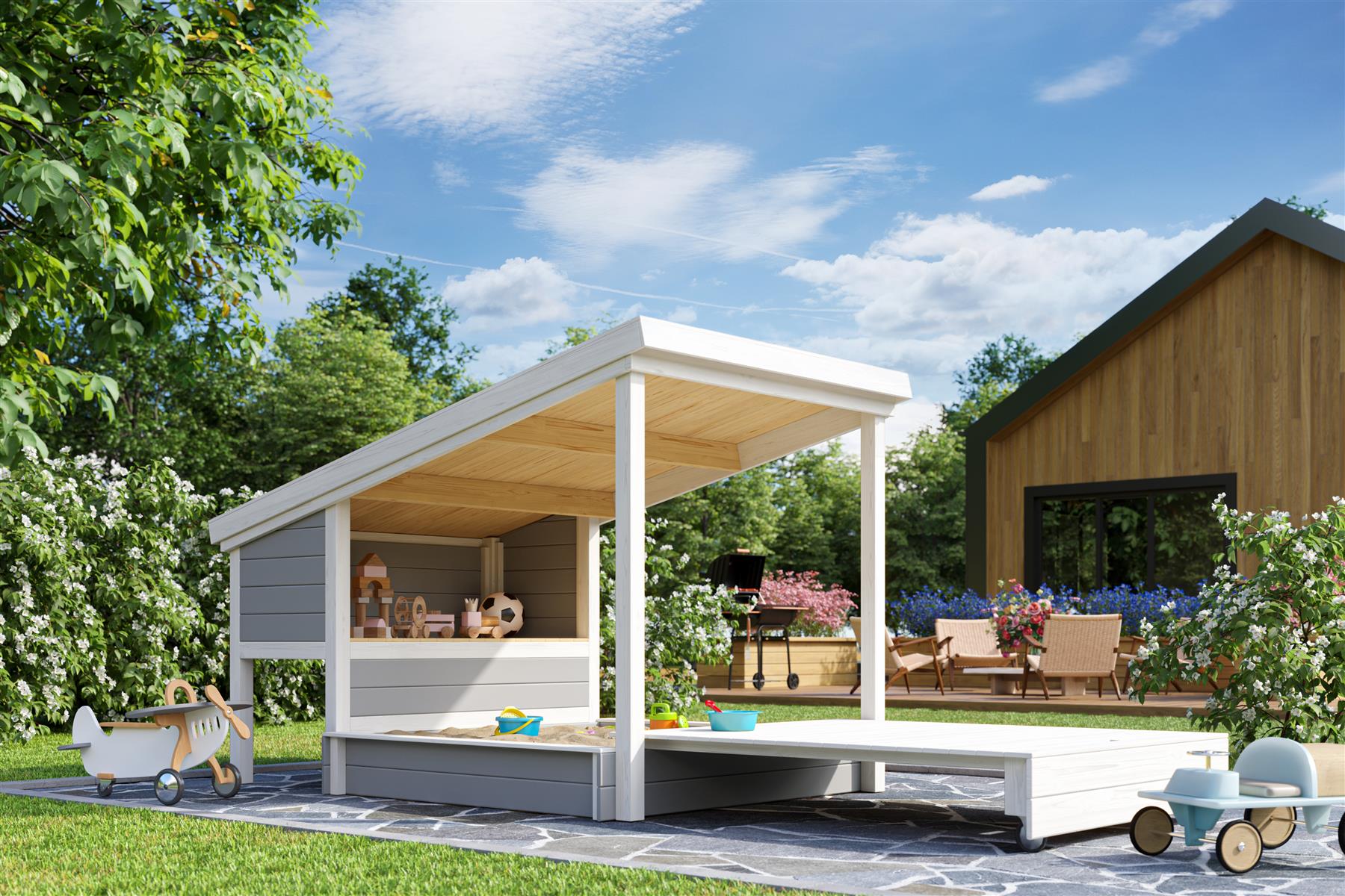 Lasita Maja Pippi 1 Deckel Weiss Zubehör / Deckel für Kinderspielhaus Pippi 1, Weiss Lasita Maja Pippi 1 Deckel Weiss Zubehör / Deckel für Kinderspielhaus Pippi 1, Weiss